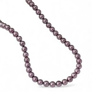 Luxurious Purple Pearl Necklace